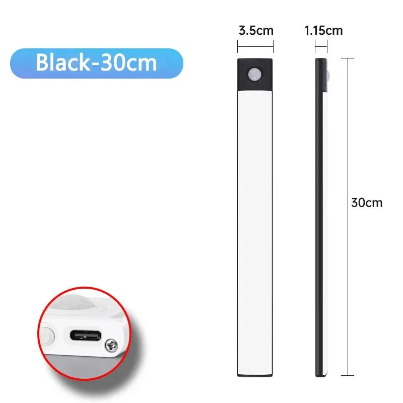LICHTWERK Sensorleuchte – kabellos, magnetisch, USB-C