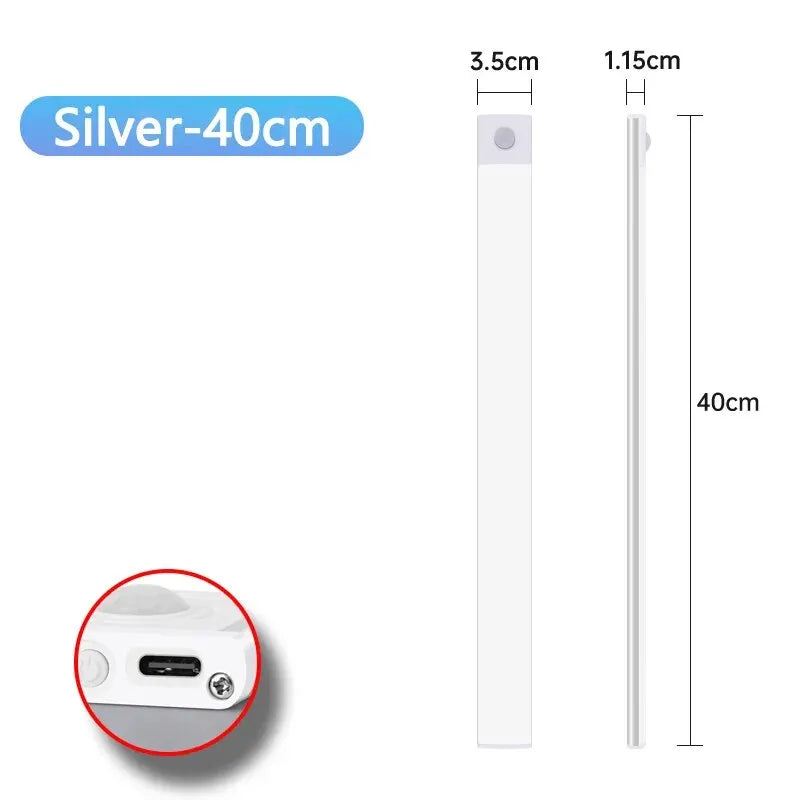 LICHTWERK Sensorleuchte – kabellos, magnetisch, USB-C