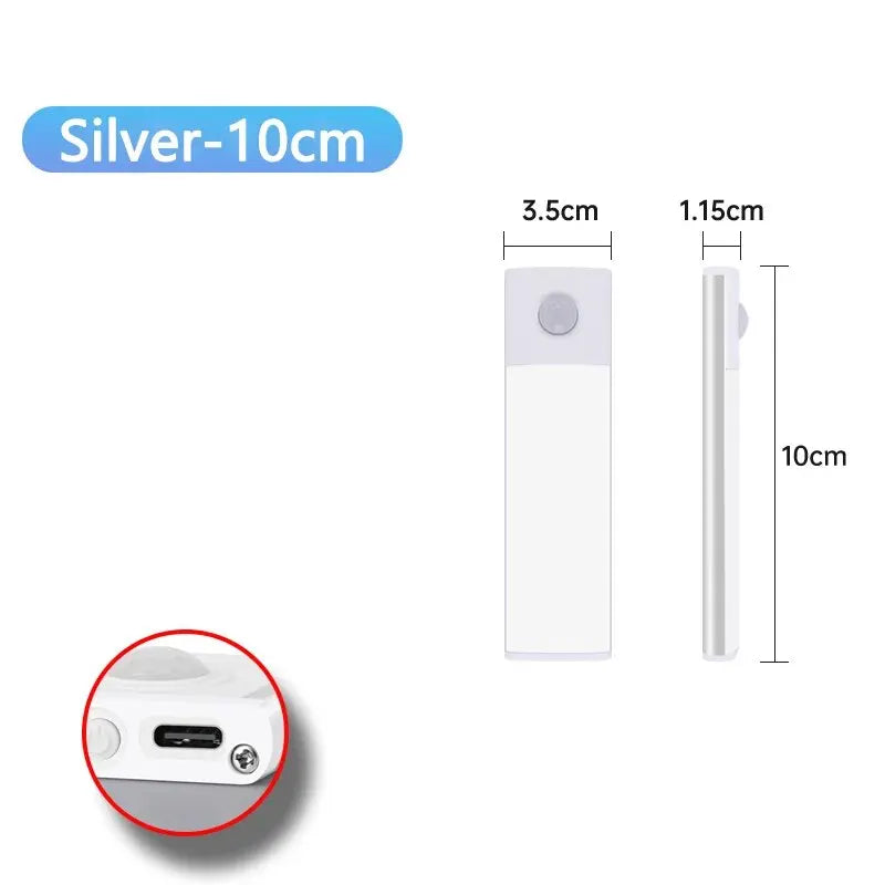 LICHTWERK Sensorleuchte – kabellos, magnetisch, USB-C