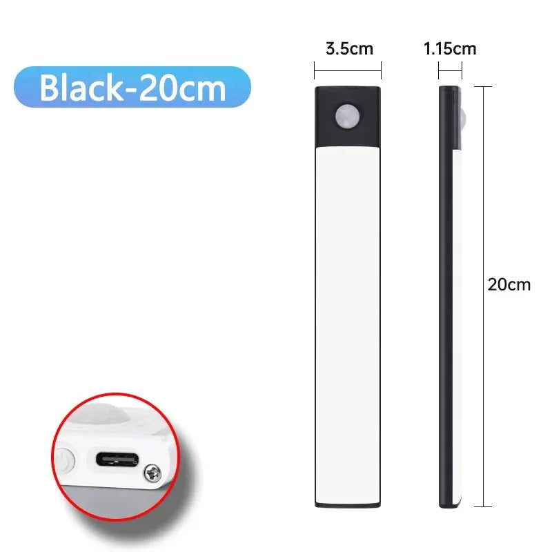 LICHTWERK Sensorleuchte – kabellos, magnetisch, USB-C