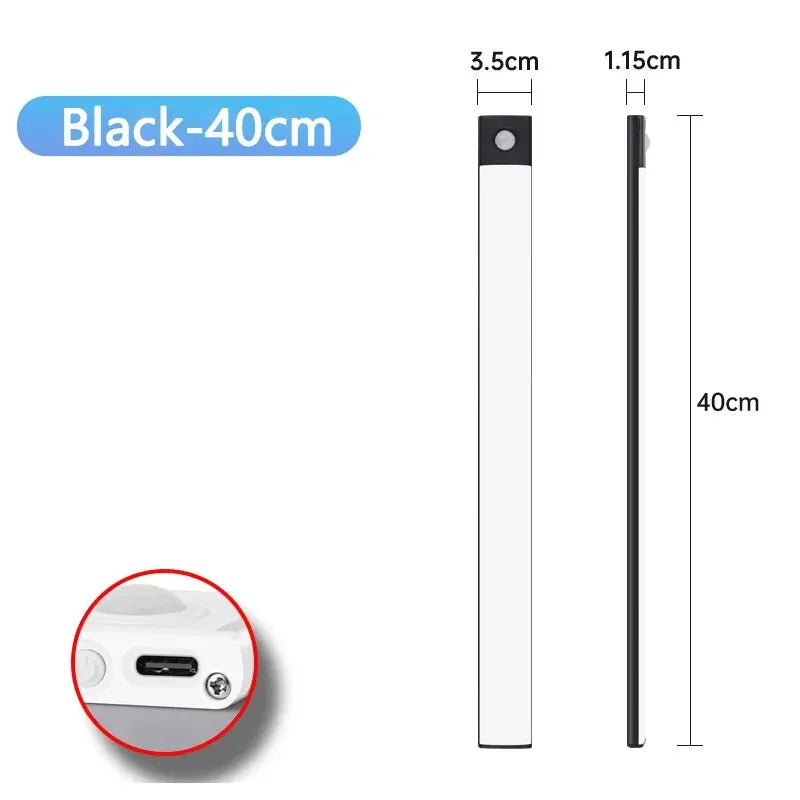 LICHTWERK Sensorleuchte – kabellos, magnetisch, USB-C